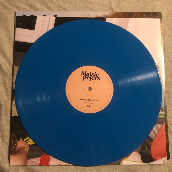 Maisie Peters You Signed Up For This Blue vinyl with alternative cover 1lp - Picture 3 of 7